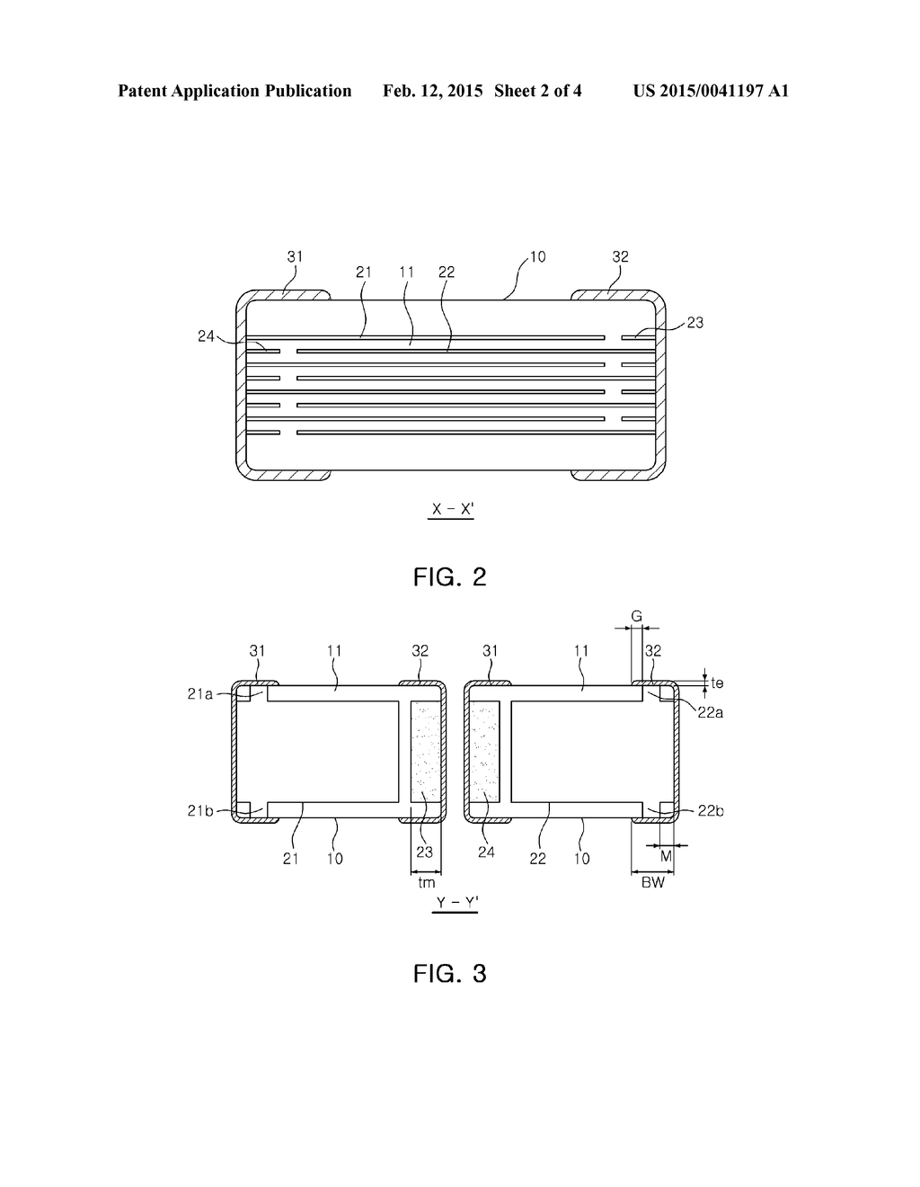 EMBEDDED MULTILAYER CERAMIC ELECTRONIC COMPONENT AND PRINTED CIRCUIT BOARD     HAVING THE SAME - diagram, schematic, and image 03