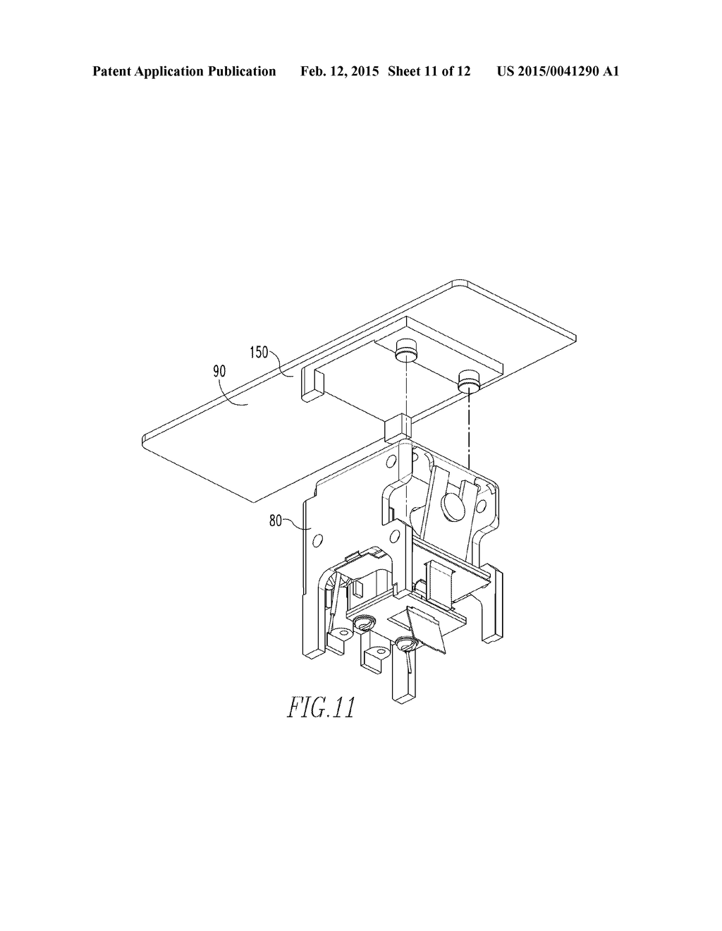 HIDDEN/SLIDING DOOR SYSTEM FOR FIELD-INSTALLED ACCESSORY ACCESS - diagram, schematic, and image 12