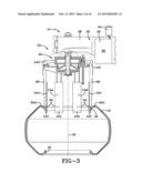 System and method for applying a bladder release agent between a green     tire and a bladder in a tire curing machine diagram and image