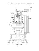 System and method for applying a bladder release agent between a green     tire and a bladder in a tire curing machine diagram and image