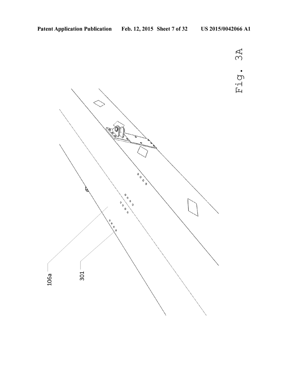 System and Method for Slideably Positioning Swing Arm Sets of a Trailer - diagram, schematic, and image 08