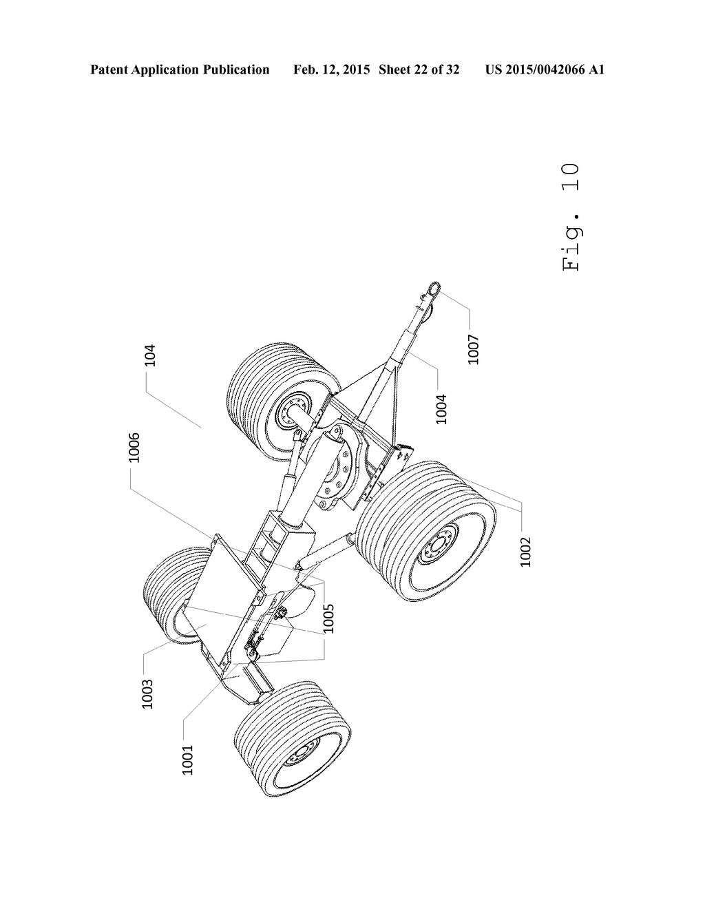 System and Method for Slideably Positioning Swing Arm Sets of a Trailer - diagram, schematic, and image 23