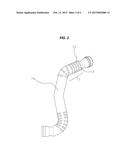 MOUNTING STRUCTURE OF INTERCOOLER PIPE diagram and image