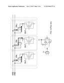 Addressable test circuit and test method for key parameters of transistors diagram and image