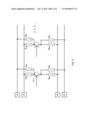 Addressable test circuit and test method for key parameters of transistors diagram and image