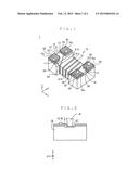 CORE FOR WIRE-WOUND ELECTRONIC COMPONENT, WIRE-WOUND ELECTRONIC COMPONENT,     AND COMMON MODE CHOKE COIL diagram and image