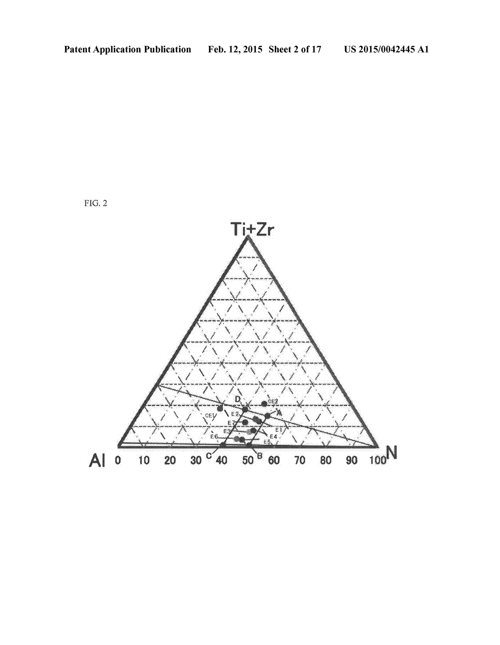 METAL NITRIDE MATERIAL FOR THERMISTOR, METHOD FOR PRODUCING SAME, AND FILM     TYPE THERMISTOR SENSOR - diagram, schematic, and image 03