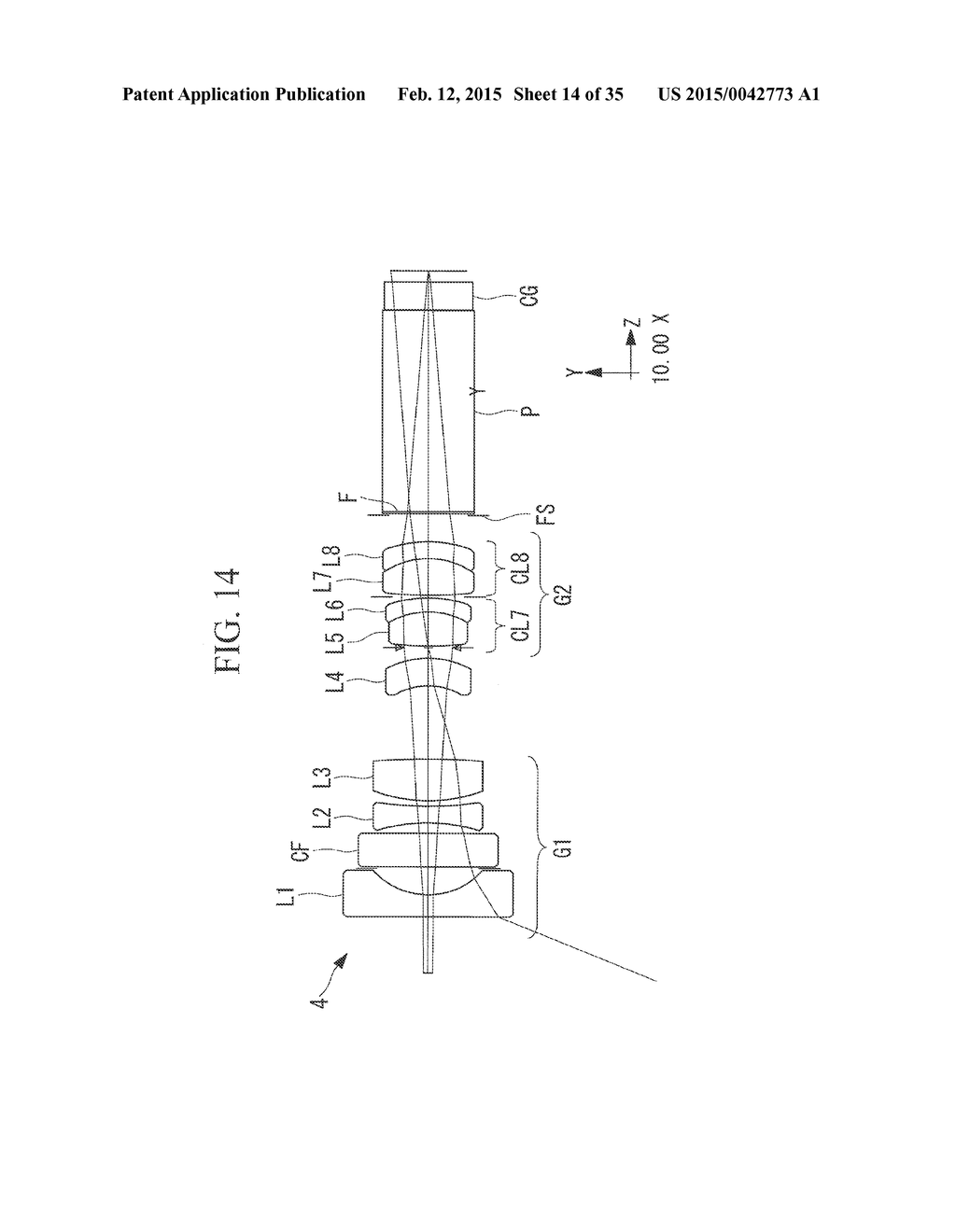 Endoscopic Objective Optical System and Imaging Apparatus - diagram, schematic, and image 15