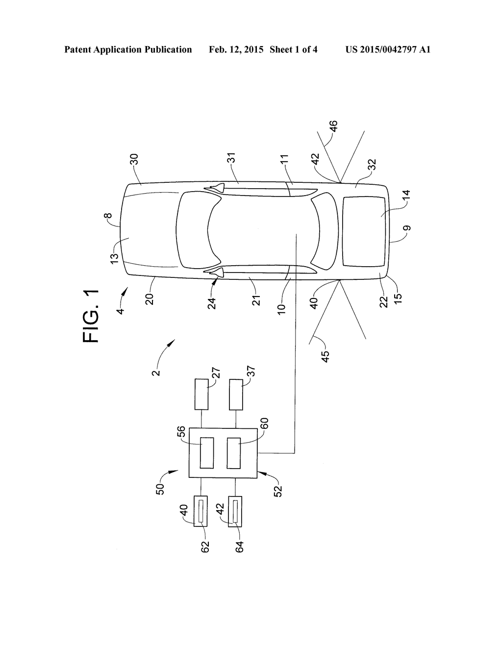 MOTOR VEHICLE REAR SIDE VIEW DISPLAY SYSTEM - diagram, schematic, and image 02