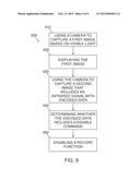 SYSTEMS AND METHODS FOR RECEIVING INFRARED DATA WITH A CAMERA DESIGNED TO     DETECT IMAGES BASED ON VISIBLE LIGHT diagram and image