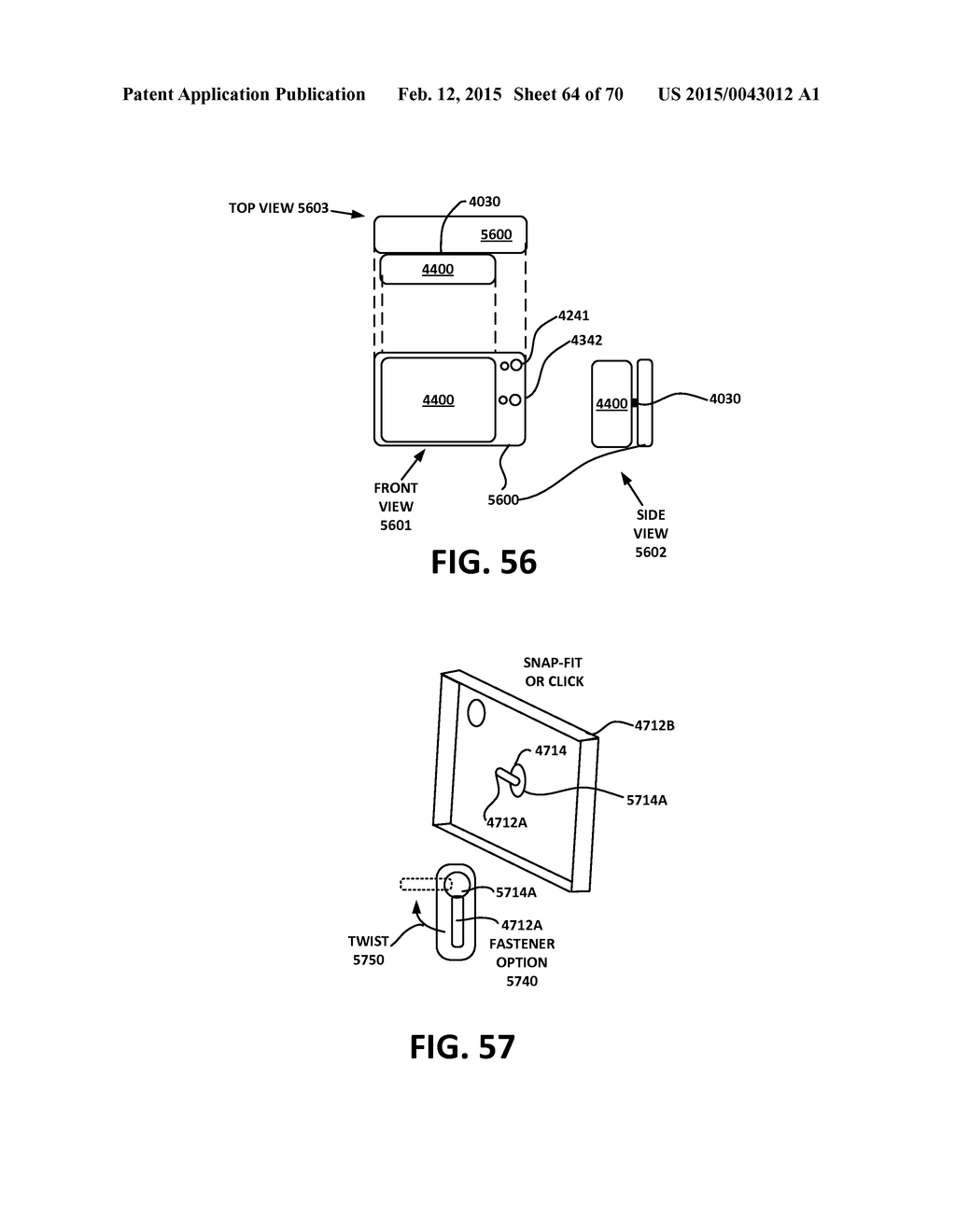 EXTERNAL ELECTRONIC DISTANCE MEASUREMENT ACCESSORY FOR A MOBILE DATA     COLLECTION PLATFORM - diagram, schematic, and image 65