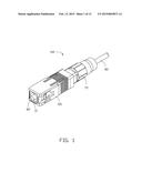 OPTICAL FIBER CONNECTOR AND ASSEMBLING DEVICE FOR THE SAME diagram and image