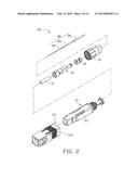 OPTICAL FIBER CONNECTOR AND ASSEMBLING DEVICE FOR THE SAME diagram and image