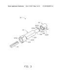 OPTICAL FIBER CONNECTOR AND ASSEMBLING DEVICE FOR THE SAME diagram and image