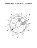 OPTICAL FIBER CABLE WITH ANTI-SPLIT FEATURE diagram and image