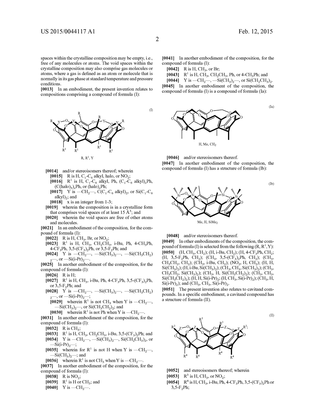 CAVITAND COMPOSITIONS AND METHODS OF USE THEREOF - diagram, schematic, and image 22