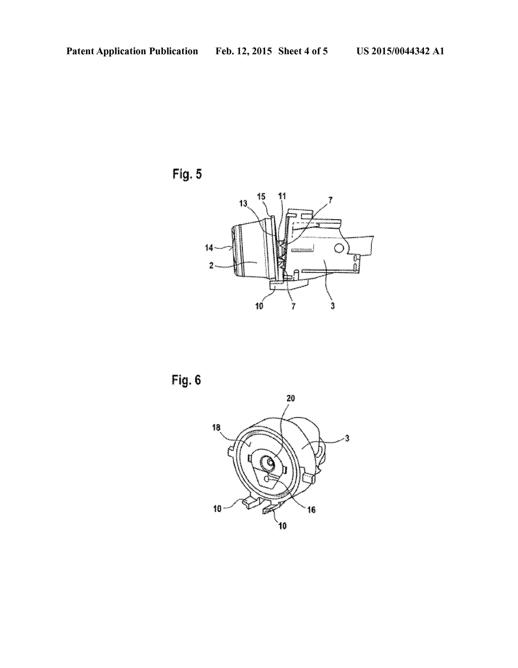 BREWING APPARATUS FOR BREWING BY EXTRACTION FROM A PORTION CAPSULE, AND     METHOD FOR OPERATING A BREWING APPARATUS - diagram, schematic, and image 05