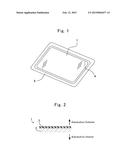 MEMBER FOR VEHICLE AND MANUFACTURING PROCESS FOR THE SAME diagram and image