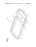 Mobile Telephone Case With Cleaner diagram and image