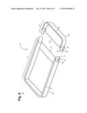 Mobile Telephone Case With Cleaner diagram and image