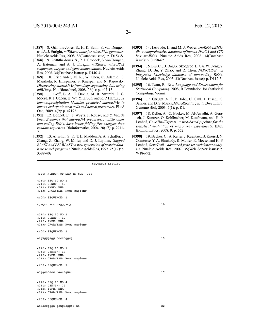 MIRNAS AS NON-INVASIVE BIOMARKERS FOR DIAGNOSIS - diagram, schematic, and image 43