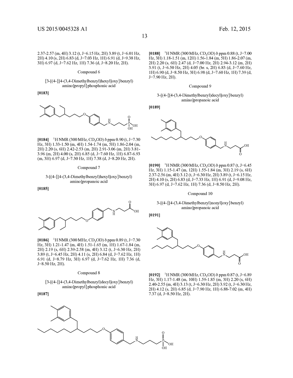 DISUBSTITUTED ARYL OXY DERIVATIVES AS SPHINGOSINE-1 PHOSPHATE RECEPTORS     MODULATORS - diagram, schematic, and image 14