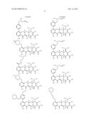 SUBSTITUTED TETRACYCLINE COMPOUNDS diagram and image