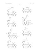 SUBSTITUTED TETRACYCLINE COMPOUNDS diagram and image