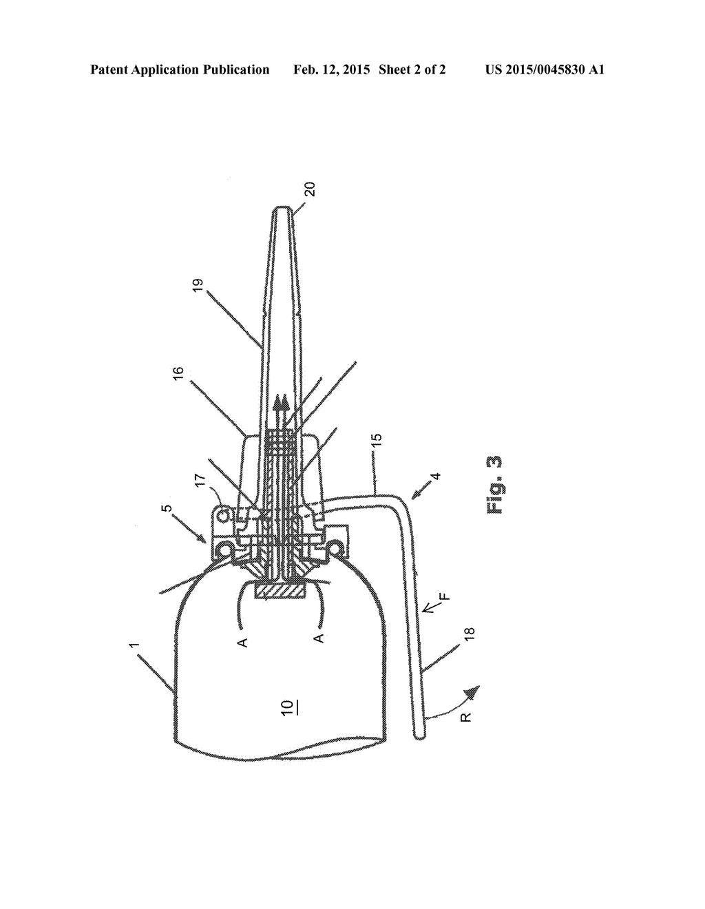 Pressurized Container Containing Haemostatic Paste - diagram, schematic, and image 03