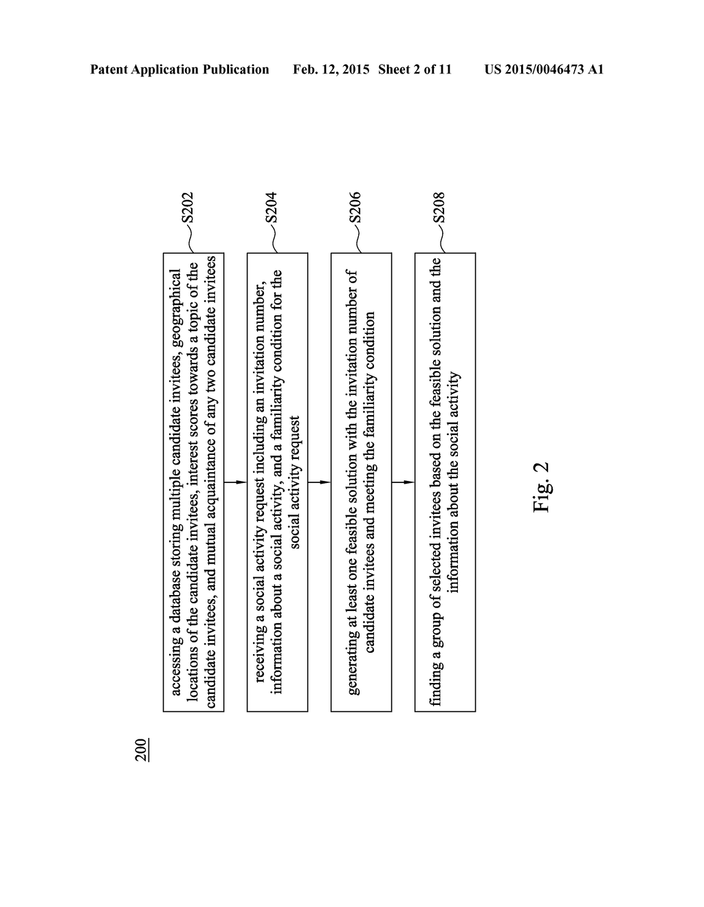 SOCIAL ACTIVITY PLANNING SYSTEM AND METHOD - diagram, schematic, and image 03