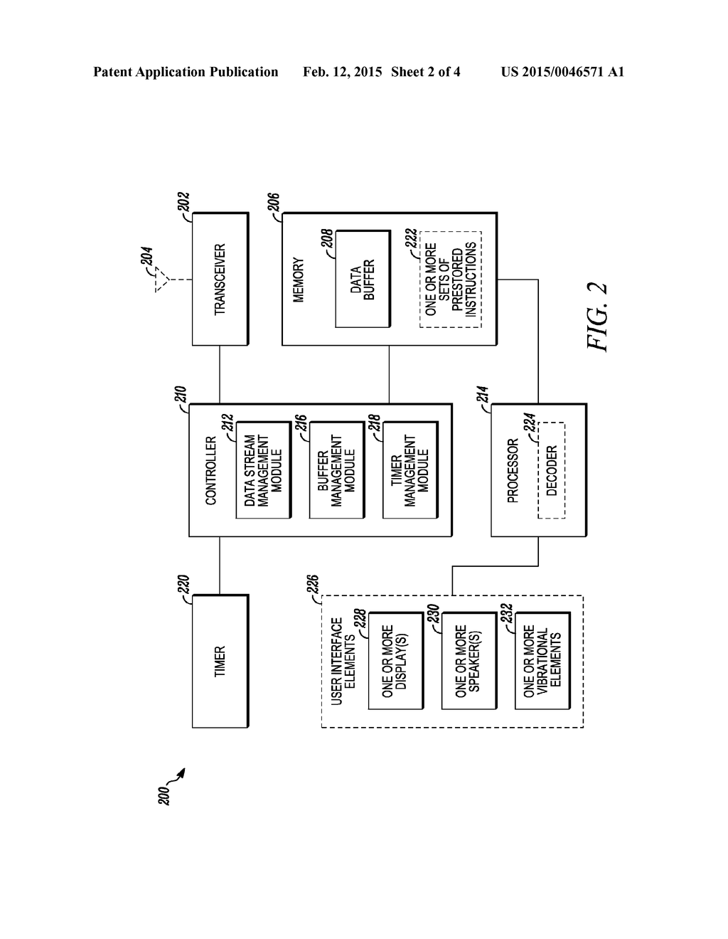 MANAGING ADAPTIVE STREAMING OF DATA VIA A COMMUNICATION CONNECTION - diagram, schematic, and image 03