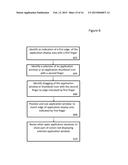 SYSTEM AND METHOD FOR RE-SIZING AND RE-POSITIONING APPLICATION WINDOWS IN     A TOUCH-BASED COMPUTING DEVICE diagram and image