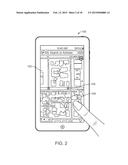 CONTEXT SENSITIVE ACTIONS IN RESPONSE TO TOUCH INPUT diagram and image