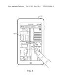 CONTEXT SENSITIVE ACTIONS IN RESPONSE TO TOUCH INPUT diagram and image