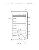 CONTEXT SENSITIVE ACTIONS IN RESPONSE TO TOUCH INPUT diagram and image