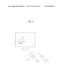 DIGITAL BROADCAST RECEIVER CONTROLLED BY SCREEN REMOTE CONTROLLER AND     SPACE REMOTE CONTROLLER AND CONTROLLING METHOD THEREOF diagram and image