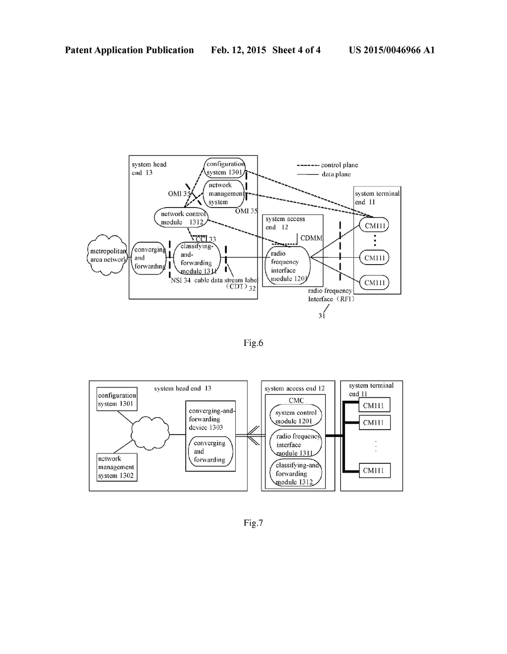 CABLE TV NETWORK BROADBAND ACCESS SYSTEM WITH DISTRIBUTED DEPLOYMENT AND     CENTRALIZED CONTROL - diagram, schematic, and image 05