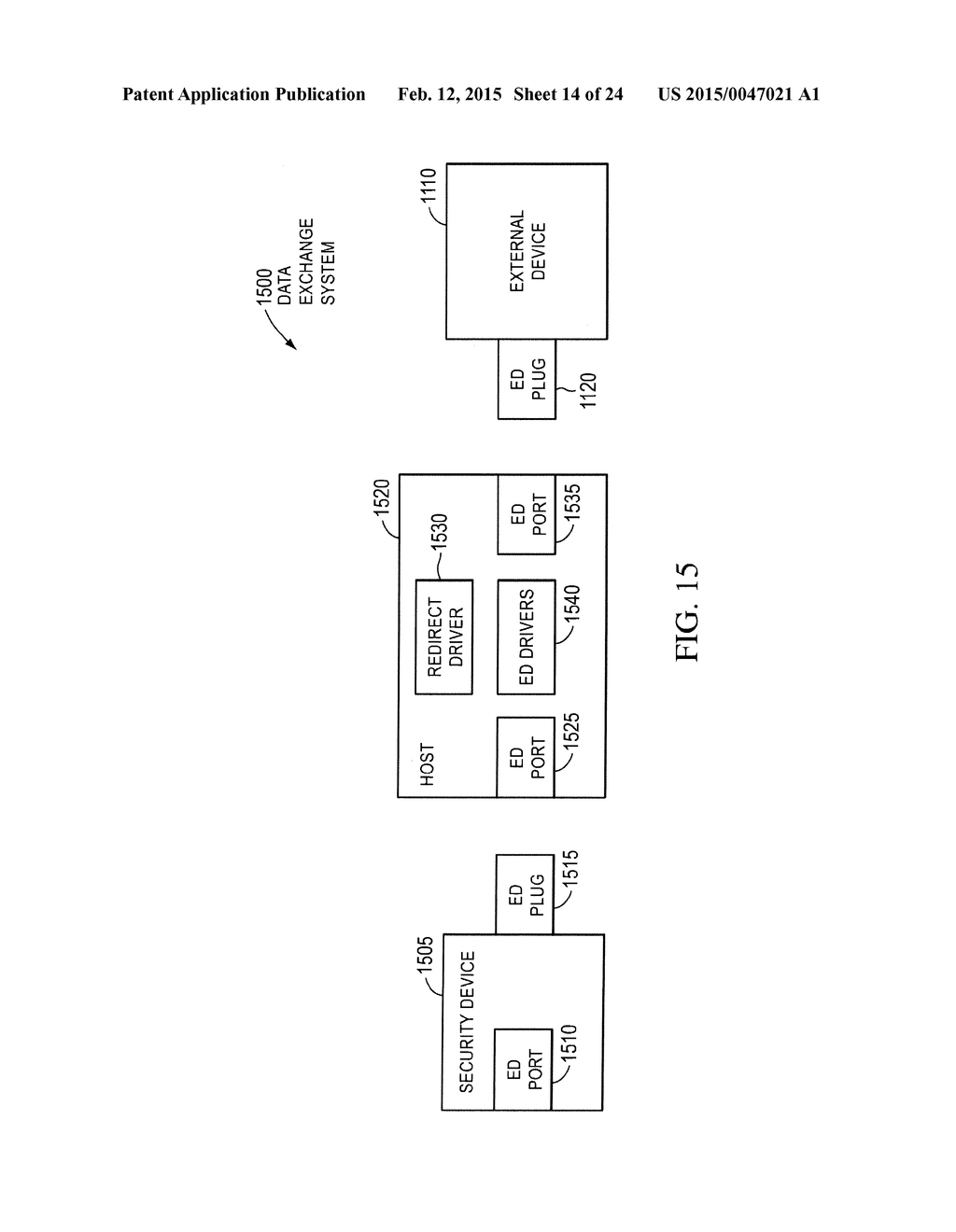 Systems and Methods for Providing Real Time Access Monitoring of a     Removable Media Device - diagram, schematic, and image 15