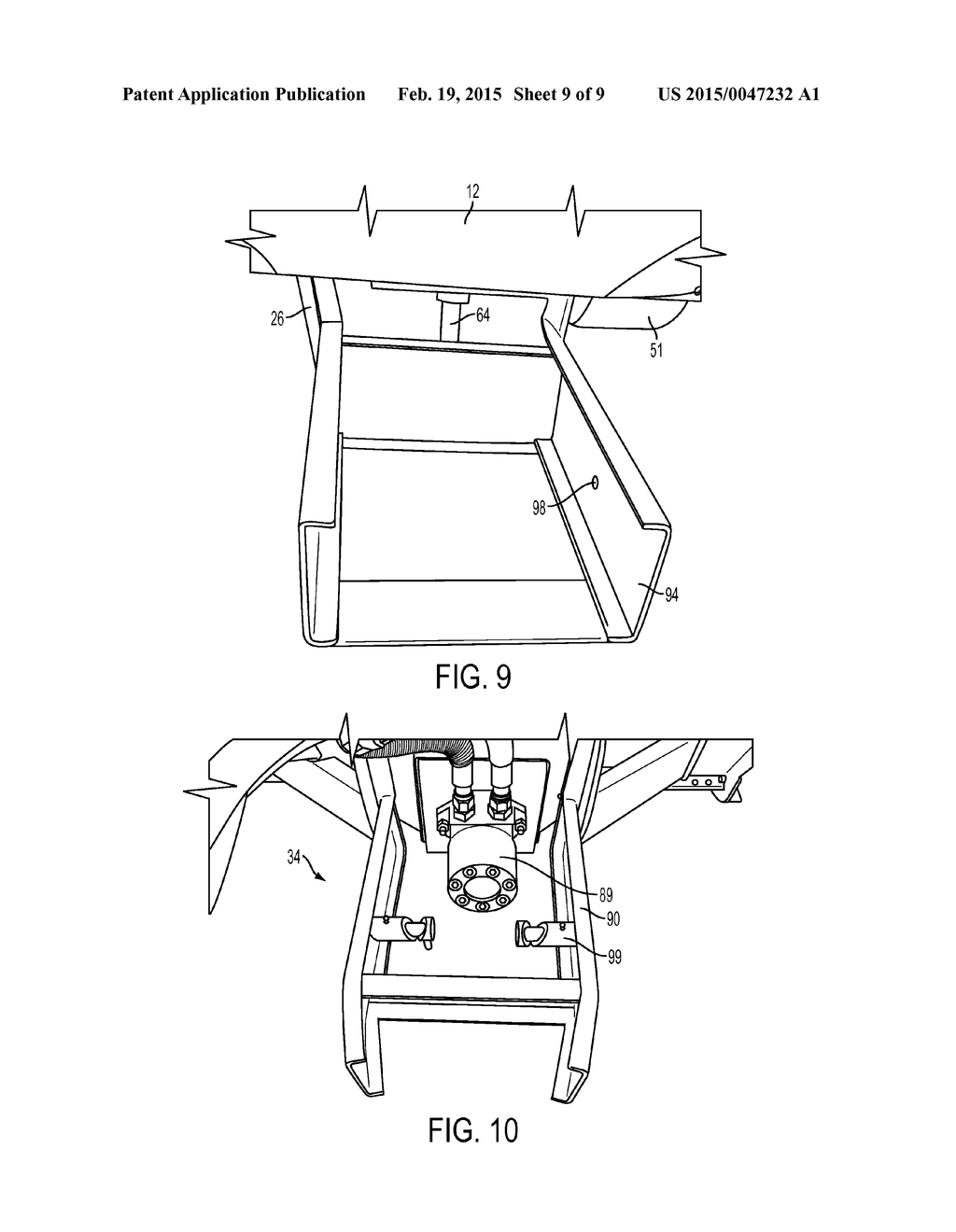 STAND-ON ADAPTABLE SURFACE CLEARER - diagram, schematic, and image 10