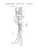 INNER BARREL MEMBER WITH INTEGRATED DIFFUSER FOR A GAS TURBOMACHINE diagram and image