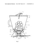 Hot Air Popcorn Popper with Dual Wall Construction diagram and image