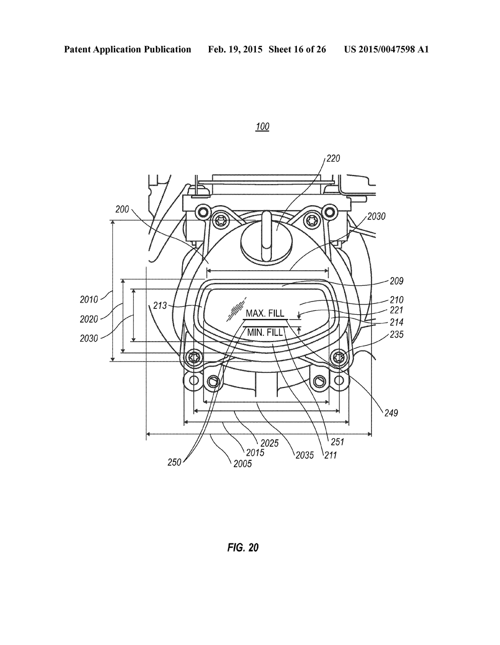 CRANKCASE COVER FOR A FOUR-STROKE ENGINE - diagram, schematic, and image 17