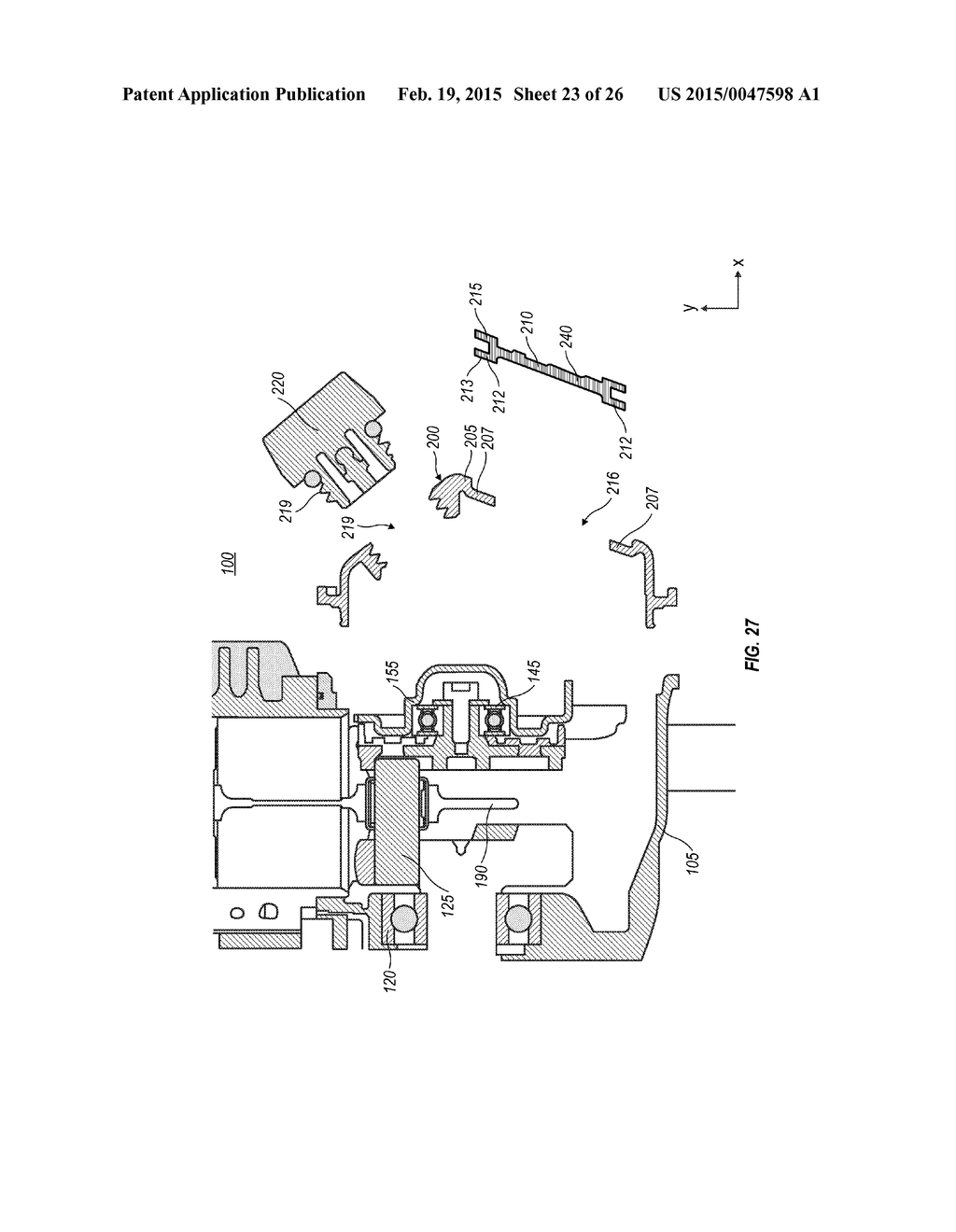 CRANKCASE COVER FOR A FOUR-STROKE ENGINE - diagram, schematic, and image 24