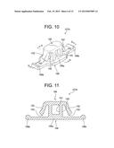 WIRE HARNESS SECURING STRUCTURE diagram and image