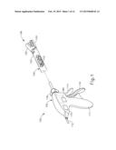 SURGICAL INSTRUMENT WITH CLIPS HAVING TRANSECTING BLADES diagram and image