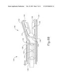 SURGICAL INSTRUMENT WITH CLIPS HAVING TRANSECTING BLADES diagram and image