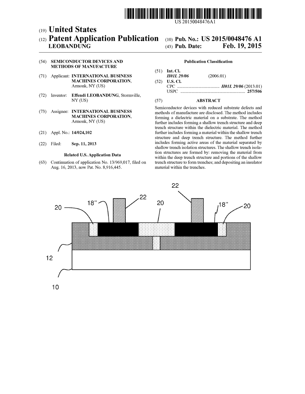 SEMICONDUCTOR DEVICES AND METHODS OF MANUFACTURE - diagram, schematic, and image 01