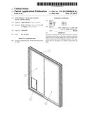 Low Profile Latch and Closing Panel for Pet Door diagram and image