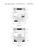 HANDHELD ELECTRONIC DEVICE AND INPUT OPERATION METHOD OF THE SAME diagram and image