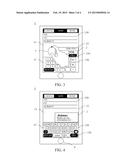 HANDHELD ELECTRONIC DEVICE AND INPUT OPERATION METHOD OF THE SAME diagram and image